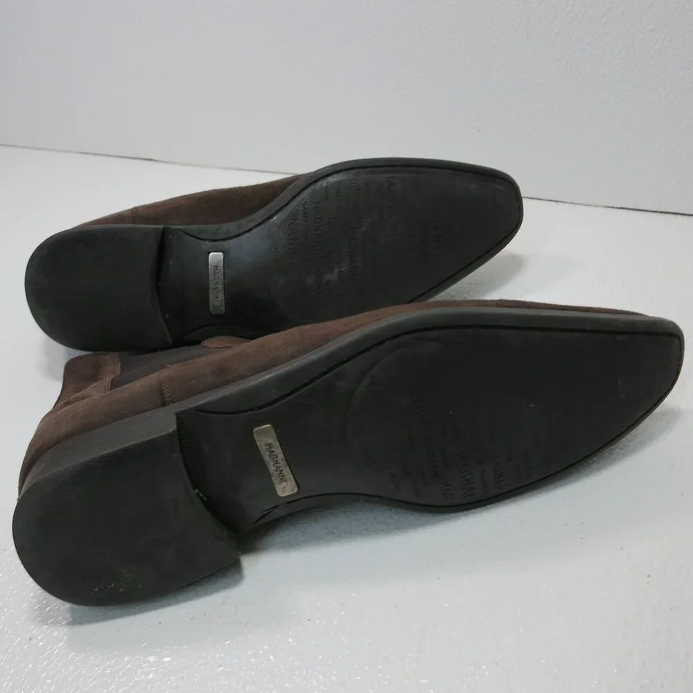 Magnanni Suede Leather Chelsea Casual Dress Boots Men's Footwear Shoes sz 39 7